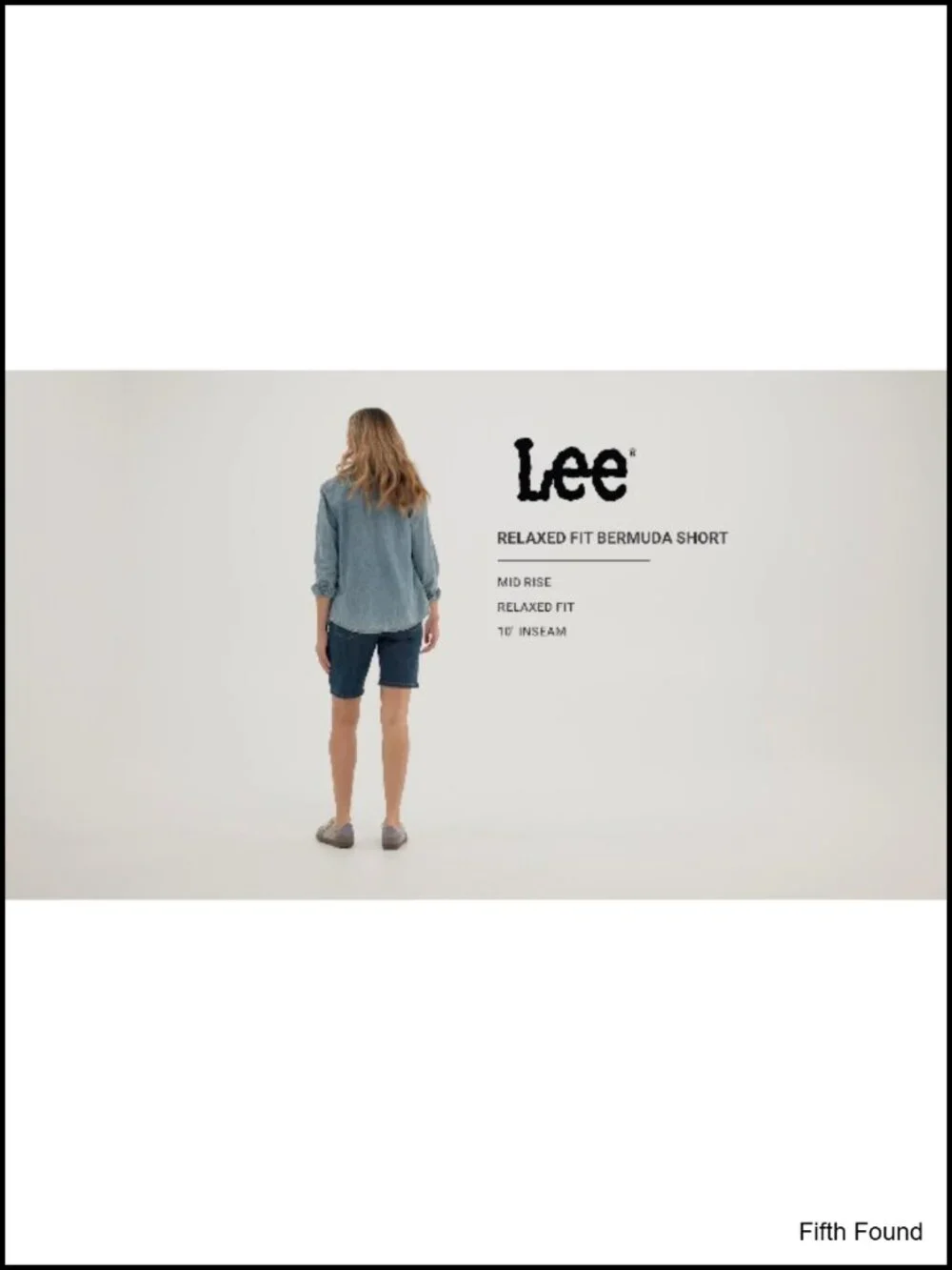 Women's Relaxed Fit Bermuda Shorts with 5 Pockets